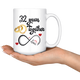 32nd Wedding Anniversary Gift For Him And Her, 32nd Anniversary Mug For Husband & Wife, Married For 32 Years, 32 Years Together With Her (15 oz )