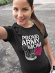 Proud US Army Infantry Mom Military Forces Mommy Women & Unisex T-Shirt