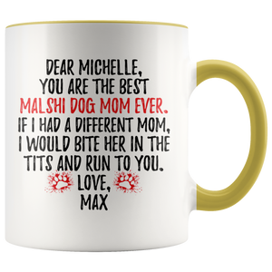 Personalized Malshi Dog - Michelle & Max