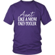 Aunt Cooler Than Mom Awesome Aunty Definition Women & Unisex T-Shirt