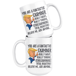 Funny Fantastic Examiner Coffee Mug, Examiner Trump Gifts, Best Examiner Birthday Gift, Examiner Christmas Graduation Gift