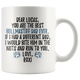 Lucas Bullmastiff Dog Roxi Dad Coffee Mug (11 oz)