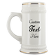 Custom Text Here - Beer Stein (22 oz)
